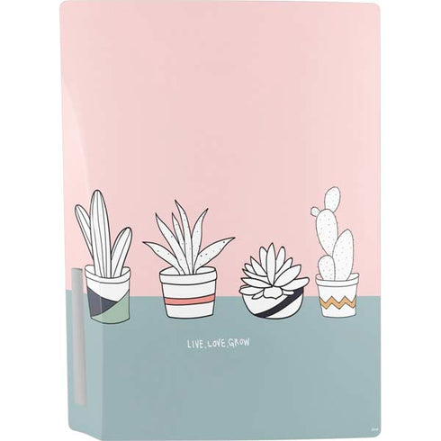 Succulent Sketch PS5 Console Skin