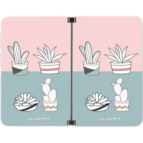 Succulent Sketch Surface Duo Skin