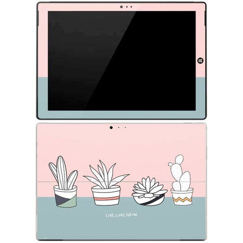 Succulent Sketch Surface Pro 3 Skin