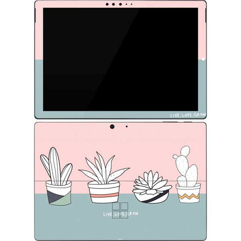 Succulent Sketch Surface Pro 7 Skin