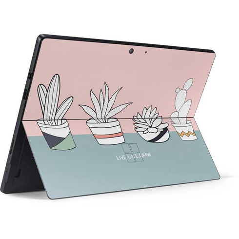 Succulent Sketch Surface Pro 7 Skin