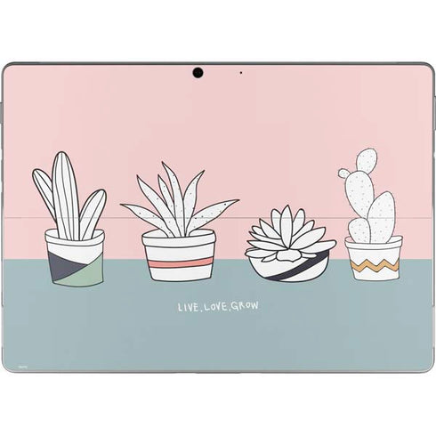Succulent Sketch Surface Pro 8 Skin