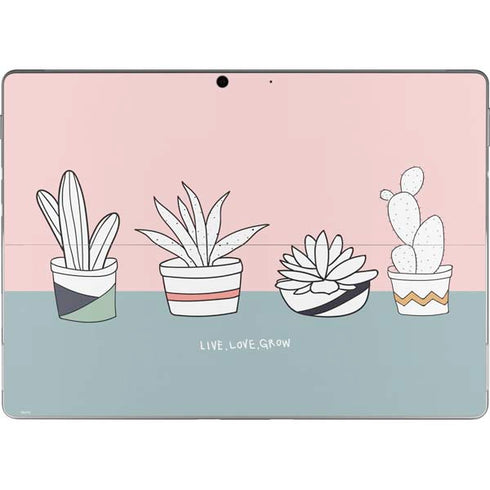 Succulent Sketch Surface Pro 9 Skin