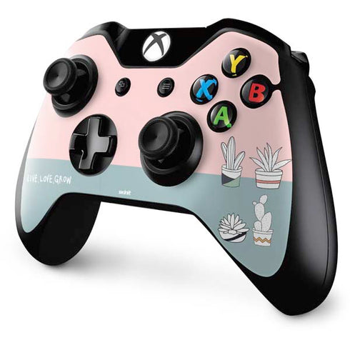 Succulent Sketch Xbox One Controller Skin