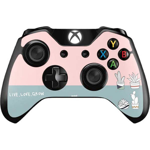 Succulent Sketch Xbox One Controller Skin