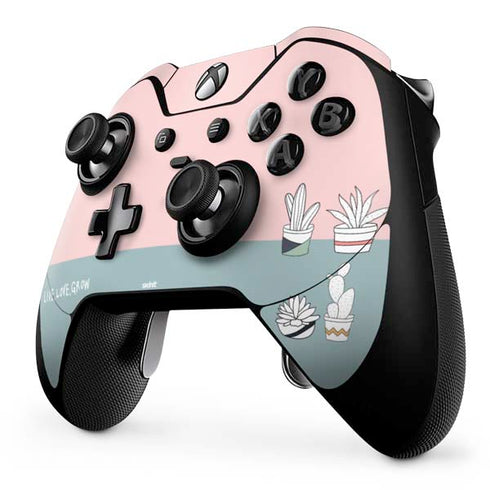 Succulent Sketch Xbox One Elite Controller Skin