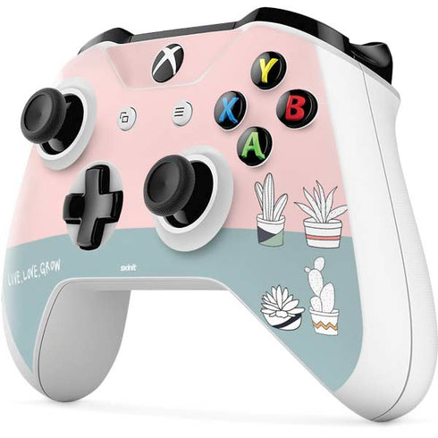 Succulent Sketch Xbox One S Controller Skin