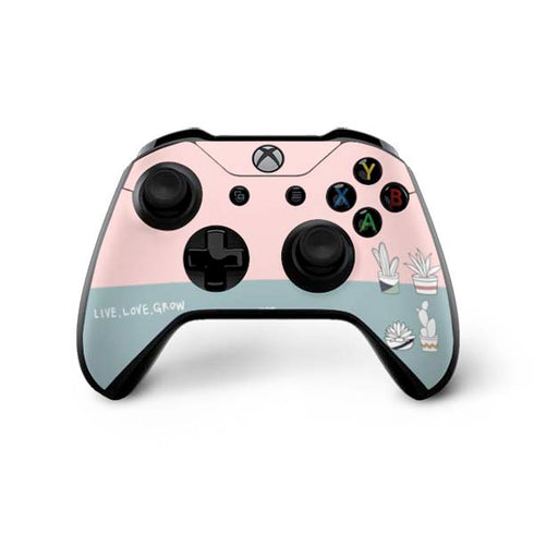 Succulent Sketch Xbox One X Controller Skin