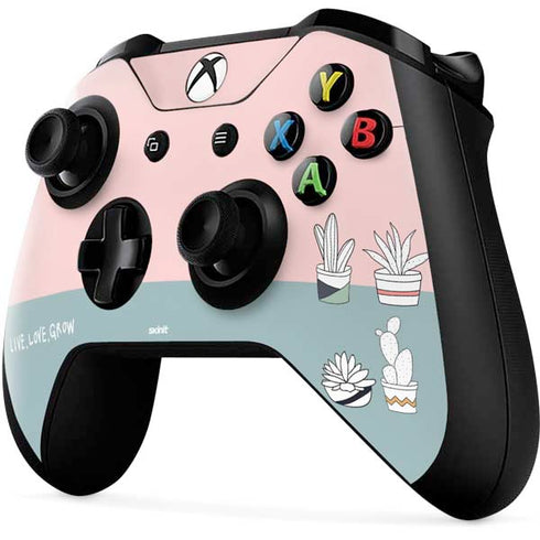 Succulent Sketch Xbox One X Controller Skin