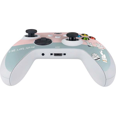 Succulent Sketch Xbox Series S Controller Skin