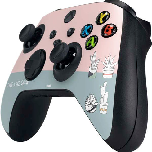 Succulent Sketch Xbox Series X Controller Skin