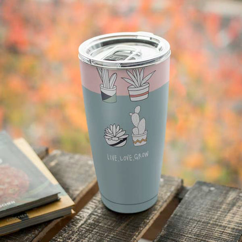 Succulent Sketch Yeti 20oz Tumbler Skin