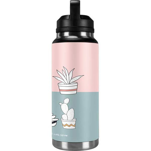 Succulent Sketch YETI Rambler 36oz Bottle Skin