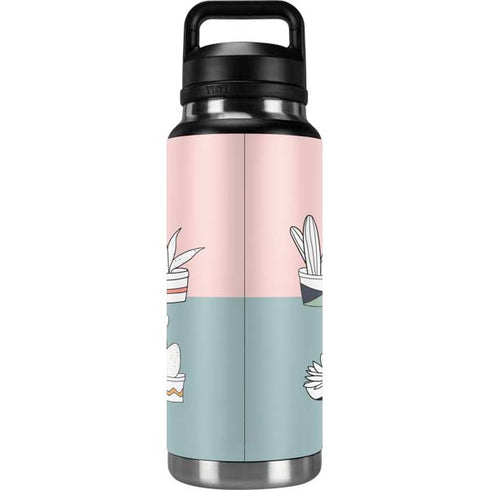 Succulent Sketch YETI Rambler 36oz Bottle Skin