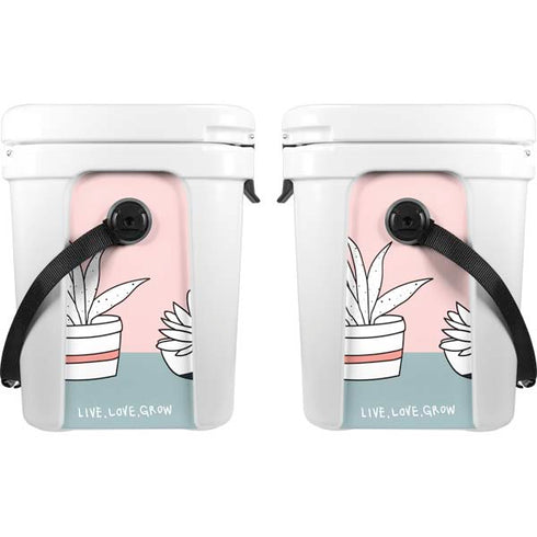 Succulent Sketch YETI Roadie 24 Hard Cooler Skin