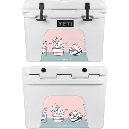 Succulent Sketch YETI Tundra 35 Hard Cooler Skin