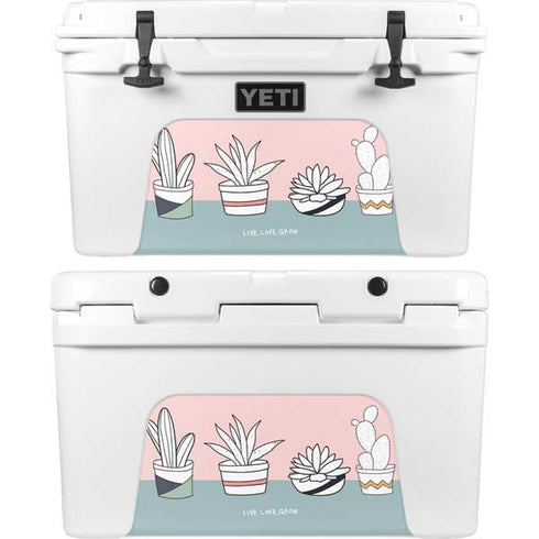 Succulent Sketch YETI Tundra 45 Hard Cooler Skin