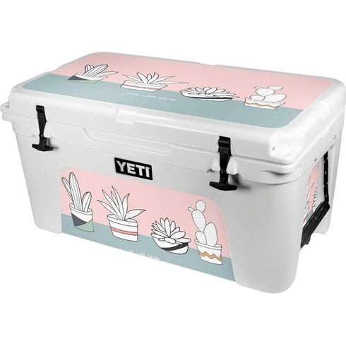 Succulent Sketch YETI Tundra 65 Hard Cooler Skin