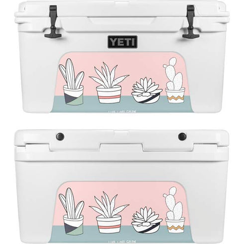 Succulent Sketch YETI Tundra 65 Hard Cooler Skin