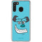 Disney Monsters Inc. Sulley Galaxy A21 Clear Case