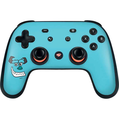 Disney Monsters Inc. Sulley Google Stadia Controller Skin
