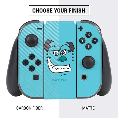 Disney Monsters Inc. Sulley Nintendo Switch Bundle Skin