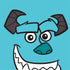 Disney Monsters Inc. Sulley Otterbox Commuter Galaxy Skin