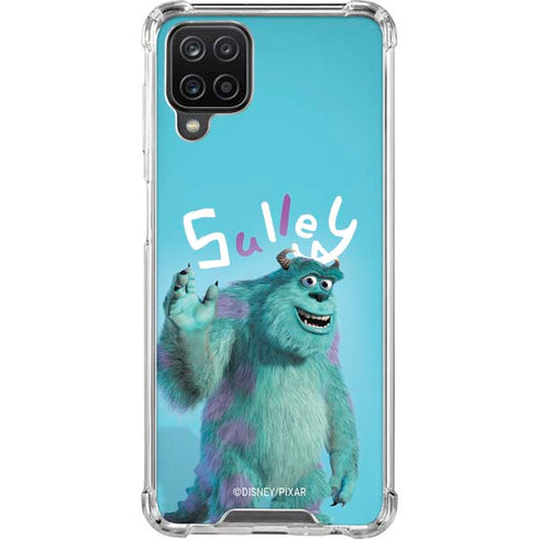 Disney Monsters Inc. Sulley Portrait Galaxy A12 Clear Case