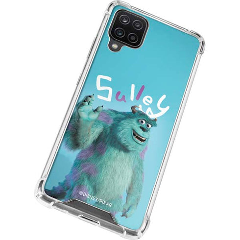Disney Monsters Inc. Sulley Portrait Galaxy A12 Clear Case