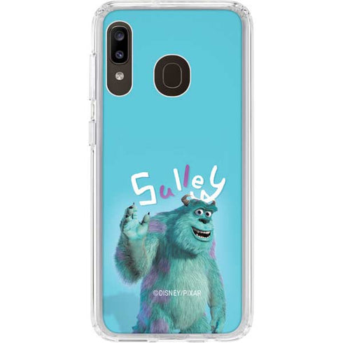 Disney Monsters Inc. Sulley Portrait Galaxy A20 Clear Case