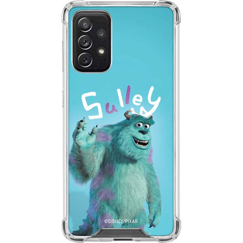 Disney Monsters Inc. Sulley Portrait Galaxy A72 5G Clear Case