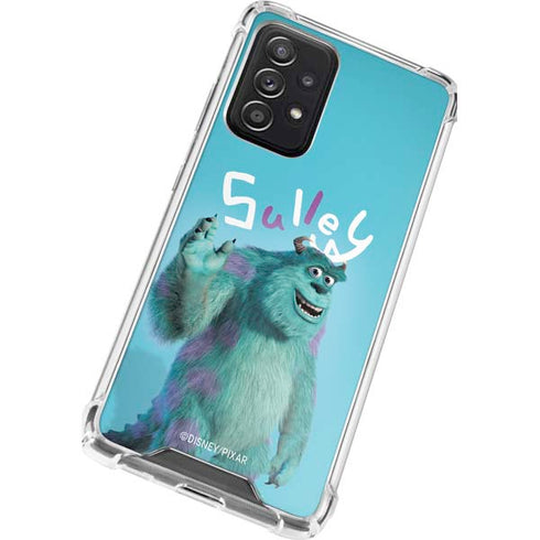 Disney Monsters Inc. Sulley Portrait Galaxy A72 5G Clear Case