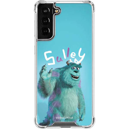 Disney Monsters Inc. Sulley Portrait Galaxy S21 FE Clear Case