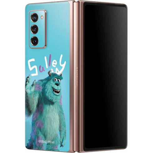 Disney Monsters Inc. Sulley Portrait Galaxy Z Fold2 5G Skin