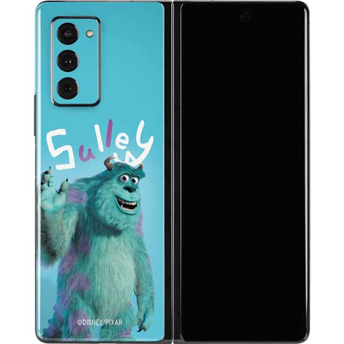 Disney Monsters Inc. Sulley Portrait Galaxy Z Fold2 5G Skin