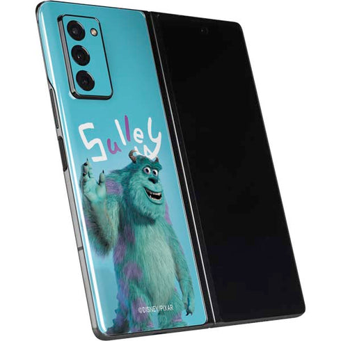Disney Monsters Inc. Sulley Portrait Galaxy Z Fold2 5G Skin