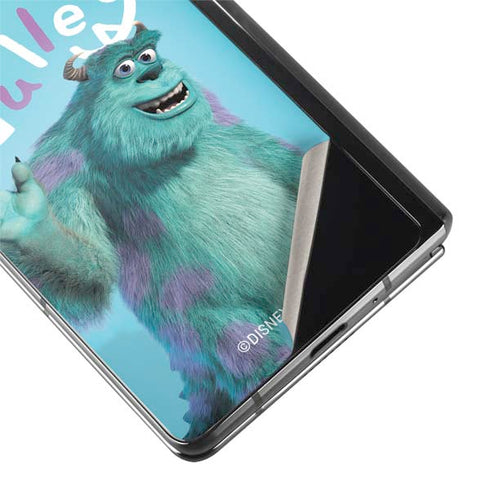 Disney Monsters Inc. Sulley Portrait Galaxy Z Fold2 5G Skin