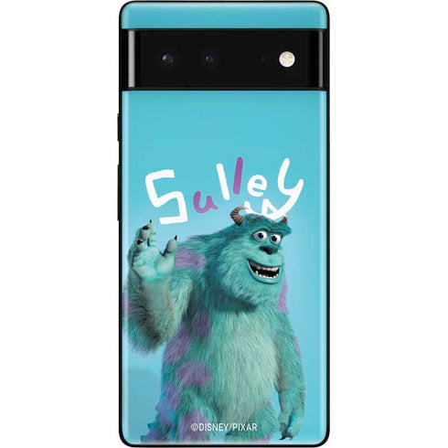 Disney Monsters Inc. Sulley Portrait Google Pixel 6 Skin