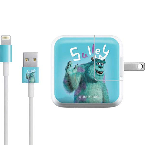 Disney Monsters Inc. Sulley Portrait iPad Charger (10W USB) Skin