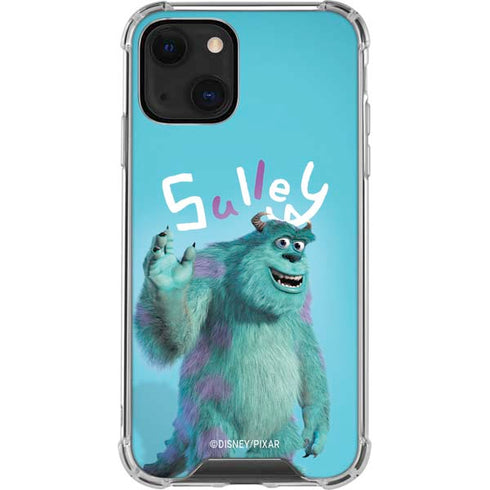 Disney Monsters Inc. Sulley Portrait iPhone 13 Mini Clear Case