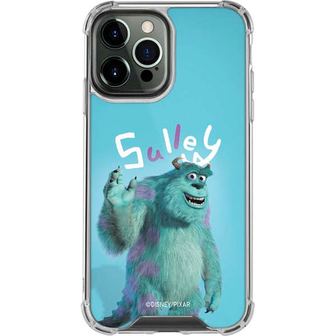 Disney Monsters Inc. Sulley Portrait iPhone 13 Pro Max Clear Case