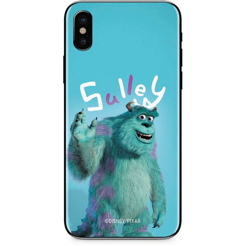 Disney Monsters Inc. Sulley Portrait iPhone X Skin