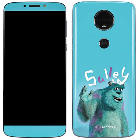 Disney Monsters Inc. Sulley Portrait Moto E5 Plus Skin
