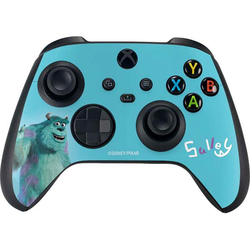 Disney Monsters Inc. Sulley Portrait Xbox Series X Bundle Skin