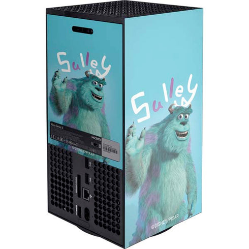 Disney Monsters Inc. Sulley Portrait Xbox Series X Console Skin