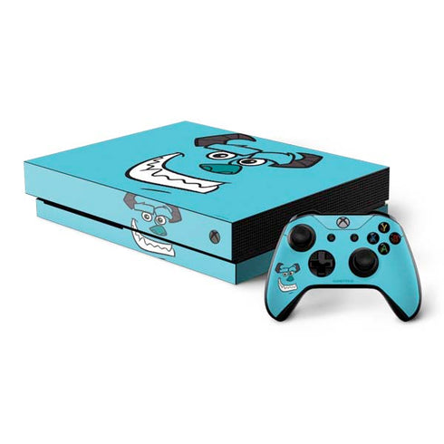 Disney Monsters Inc. Sulley Xbox One X Bundle Skin