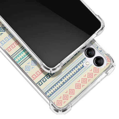 Summer Pattern Galaxy A14 5G Clear Case