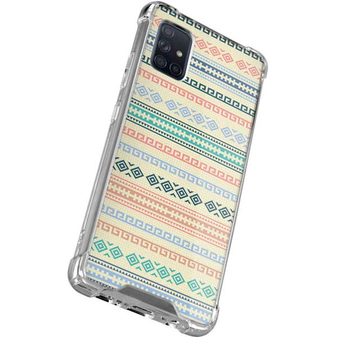 Summer Pattern Galaxy A51 5G Clear Case