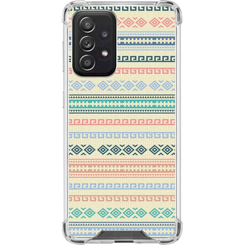 Summer Pattern Galaxy A52 5G Clear Case