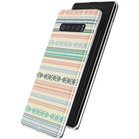 Summer Pattern Galaxy S10 Plus Skin